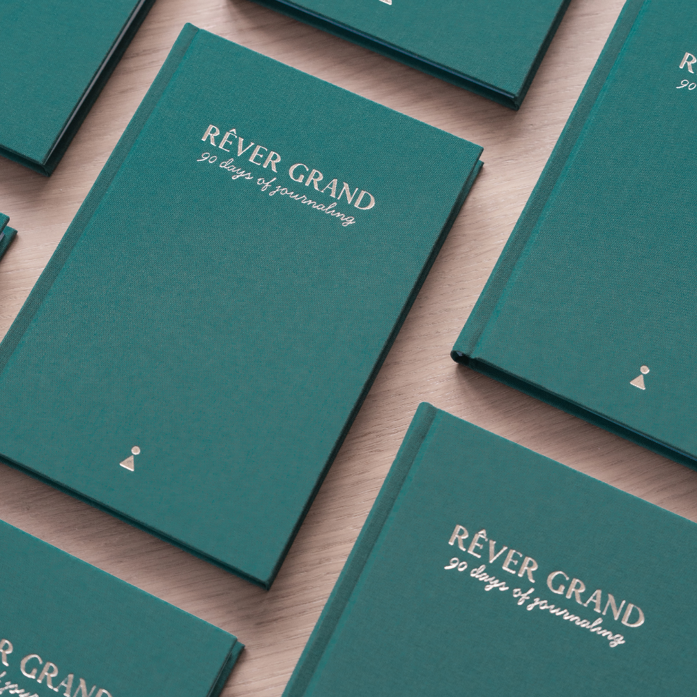 Carnet de journaling guidé - "Rêver Grand"