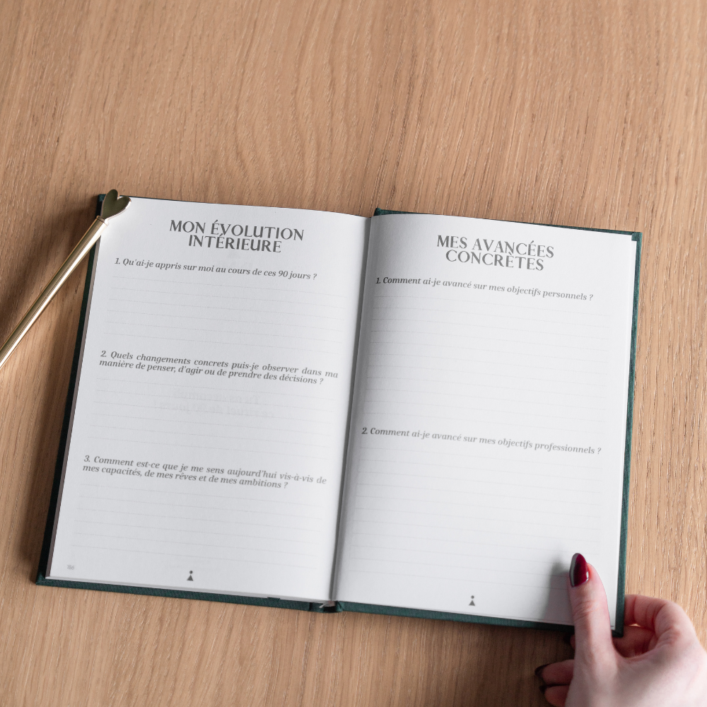 Carnet de journaling guidé - "Rêver Grand"