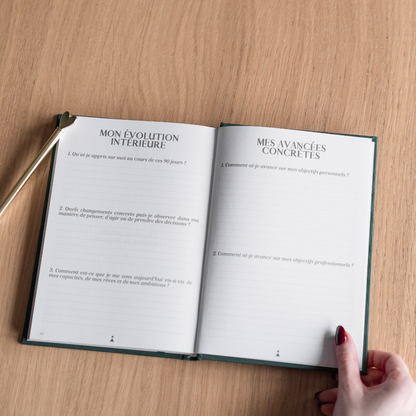 Carnet de journaling guidé - "Rêver Grand"