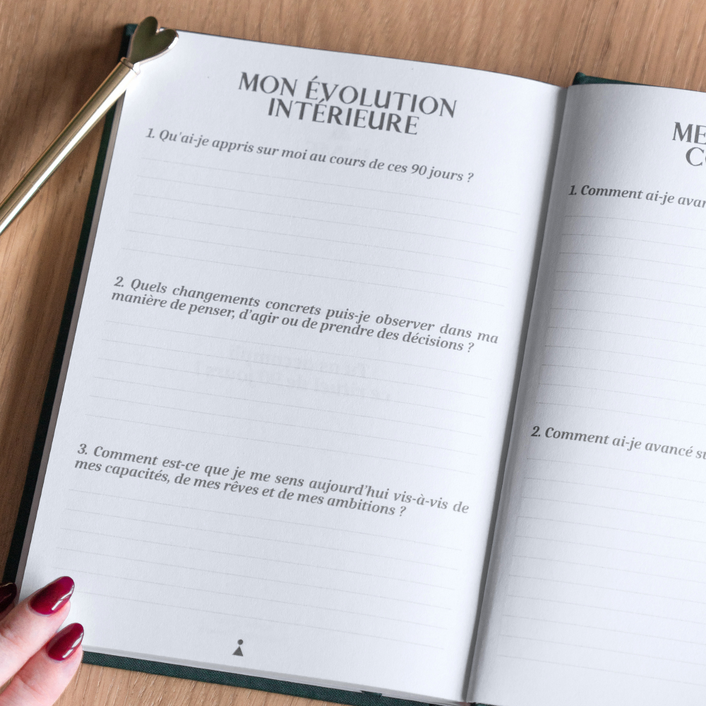 Carnet de journaling guidé - "Rêver Grand"