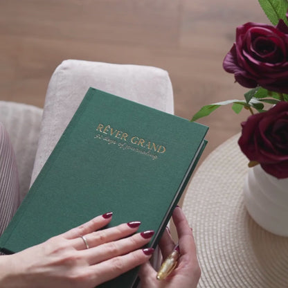 Carnet de journaling guidé - "Rêver Grand"